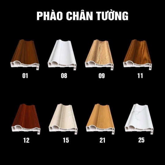 PHÀO - NẸP NHỰA TRANG TRÍ