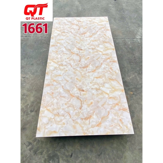 TẤM PVC VÂN ĐÁ QT PLASTIC 1661
