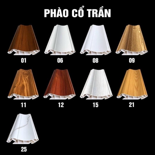 PHÀO - NẸP NHỰA TRANG TRÍ