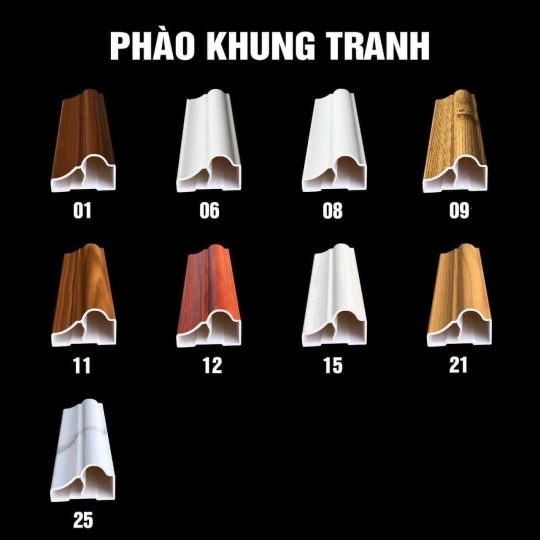 PHÀO - NẸP NHỰA TRANG TRÍ